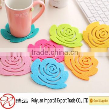 Wholesale Custom Heat-resistant Felt Coaster for Home Decor