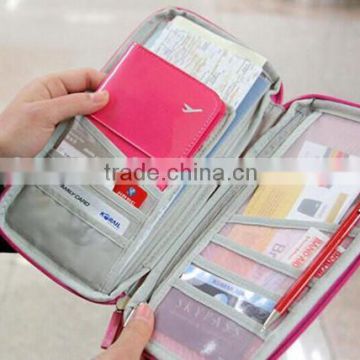 Travel Document Organizer, Boarding Passport Holder and Travel Wallet Handbag