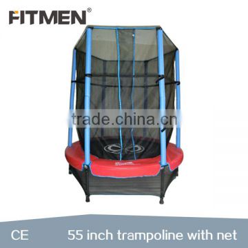 55 inch Kids mini safety net trampoline