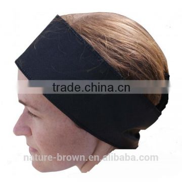 Disposable non woven spa headbands for spray tanning