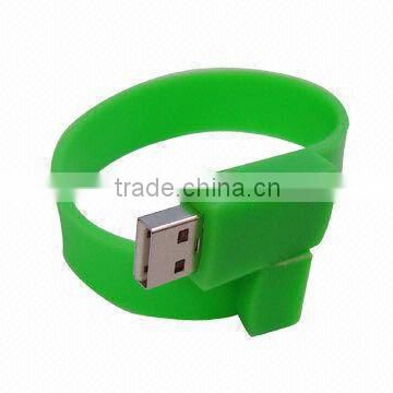 Solid Color Usb, Silicone Bracelets Usb, Full Capicity Usb