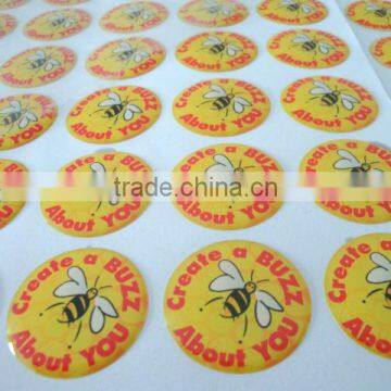 High quality adhesive sticker Style and Epoxy Sticker