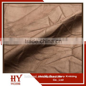 Woven polyester crushed velvet shoe fabric cheap furniture from china
