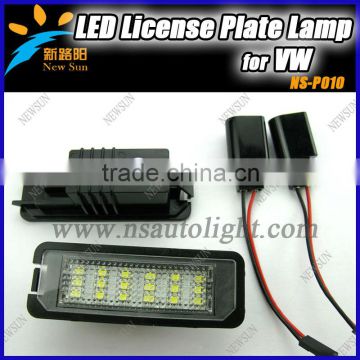 Auto Accessory Led Number License Plate Lamp For Passat CC