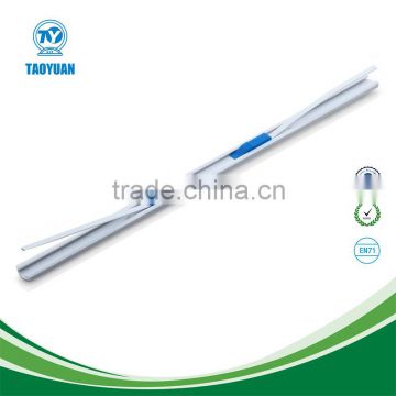 USE HOT SALE white-blue full plastic spring clip, plastic clip for folder