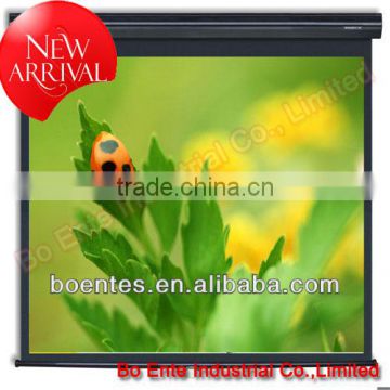 96*96 Inch High quality Manual Wall Screen/ Projector Screen/Ceiling Mounted Screen