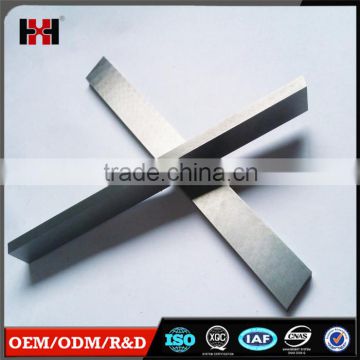 Wholesale ISO certification OEM YG6 WC-Cobalt tungsten carbide strips for woodworking machinery
