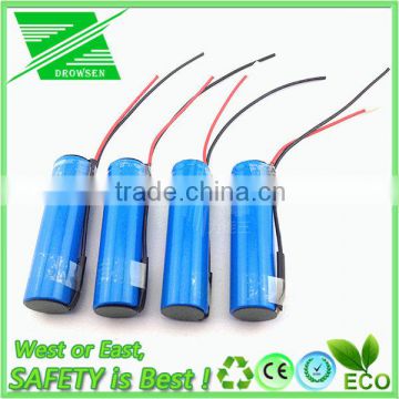 18650 3.7v battery 2ah Large Capacity long deep cycle CE ROHS for tablet