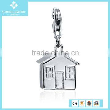 House Charm in Sterling Silver