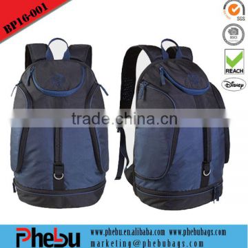 Durable polyester football club sports backpacks (BP16-001)
