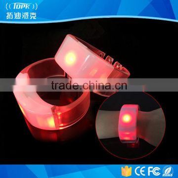 Voice Activated Sound Control light Flashing led wristbands for Night Club Activity Party Bar Music Concert Cheer