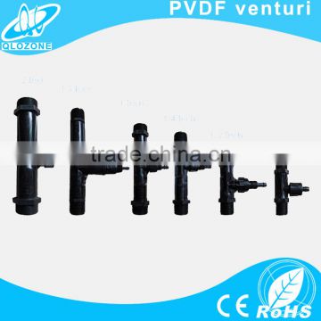 ozone water air injector / ozone compatible venturi injector