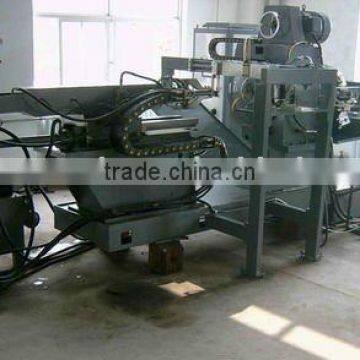 Metal wire rope swaging machine