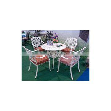 European white garden chair and table Furniture