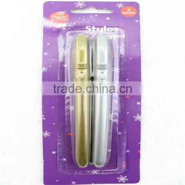 Christmas Liquid Glitter Golden Silver Metallic Marker Pen Colored Ink Color paint marker