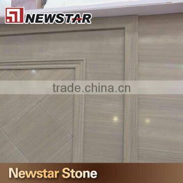 Honed grey wood sandstone