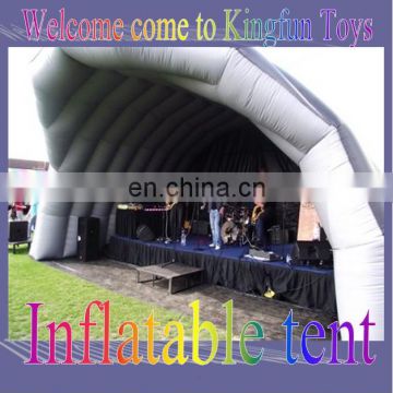 Inflatable tents for outside concert cover