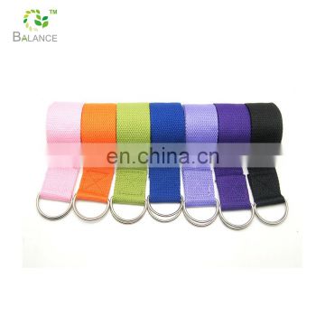 Yoga strap carrying for sporting soft yoga sport strap belt
