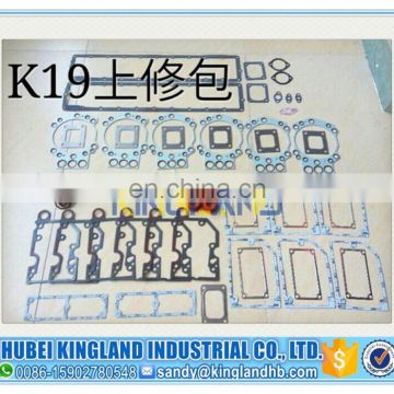 Diesel engine K19 KTA19 Upper Gasket Kit 3800728 / 3800105 / 3803598