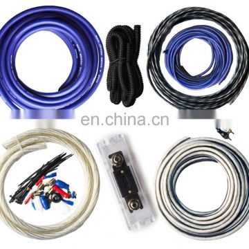 Car Audio Wiring Kits 4GA High end Amplifier speaker cable For Car Subwoofer