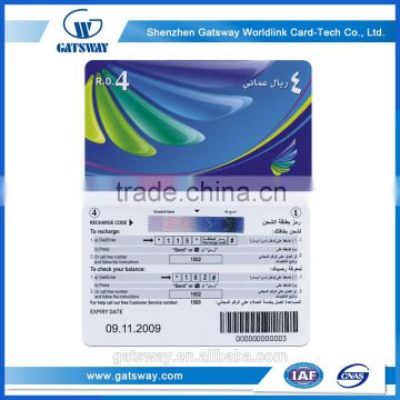 Customized Printing Paper Top Quality Plastic Card