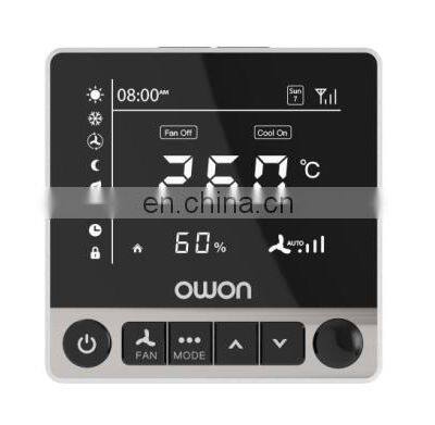 Remote Control Smart Building Fancoil Zigbee Hotel Thermostat Zigbee Programmable Thermostat