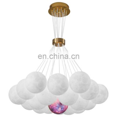 Creative LED Ceiling Lighting Indoor Decoration Iron Art Pendant Lights Luxury Chandelier For Living Room Dining Room
