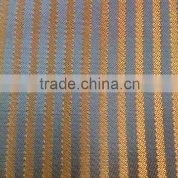 polyester viscose stripe dobby lining fabric for coat and suit