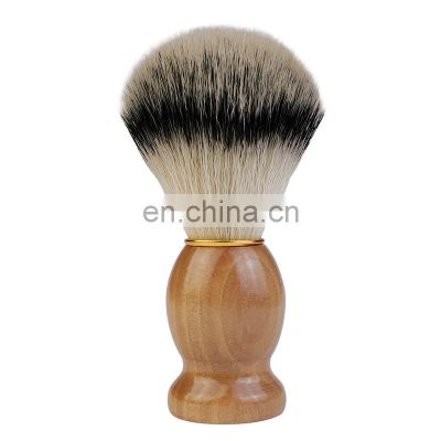 Wholesale Wooden Shaving Kit for Men Razor Shave Soap Brush with Barber Hair