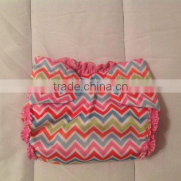Wholesale Baby Waterproof Breathable Chevron Diaper Cover