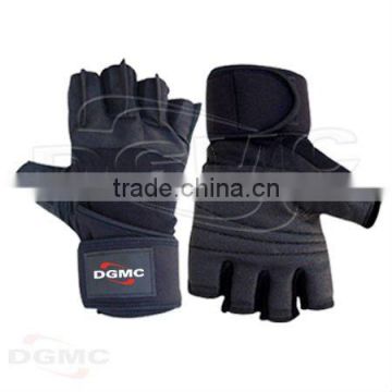Body builiding elastic wrist wraps gloves