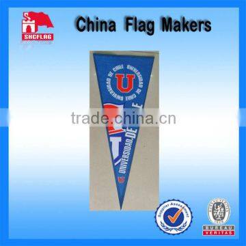 Custom Felt Pennants With Dye Sublimation For Promotion