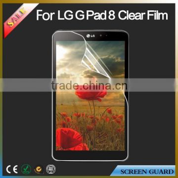 Lcd anti-glare ultra clear screen protector/film for LG G pad 8.0