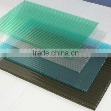 polycarbonate hollow sheet with UV protection