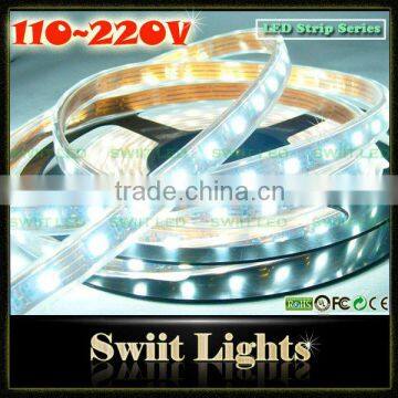 High Lumen 5050 220V/110V Flexible LED Strip Waterproof IP67