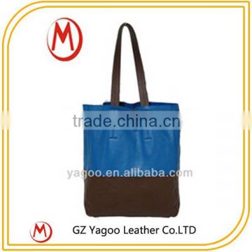 cheap factory blue guangzhou shopping bag