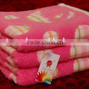 Twistless double face towel