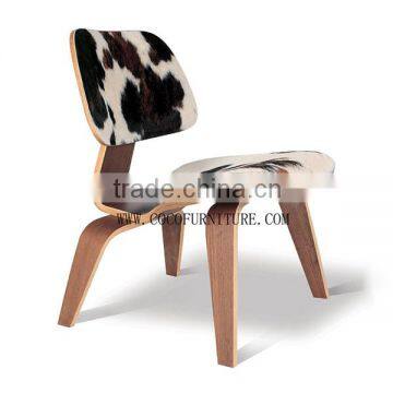 Eamess moulded plywood 3019-S in ponyskin