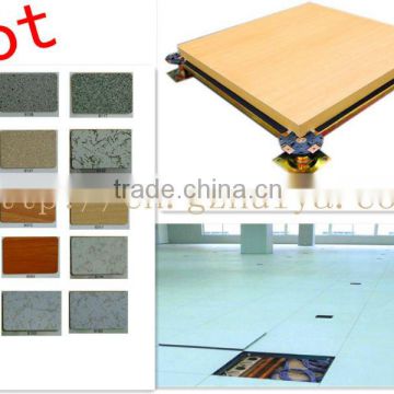 laminate Wood core raised floor system 600*600mm