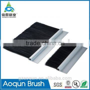Nylon Bristle Industrial Door Brush Seal Aluminium Door Sweeps