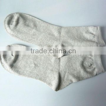 Silver fiber Conductive electronic foot massage socks free size