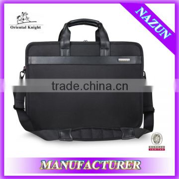 wholesale china most popular black nylon 15.6 inch laptop bag