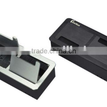 table mounted socket metal socket case