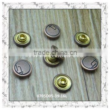 Garment accessories metal rivets for clothing
