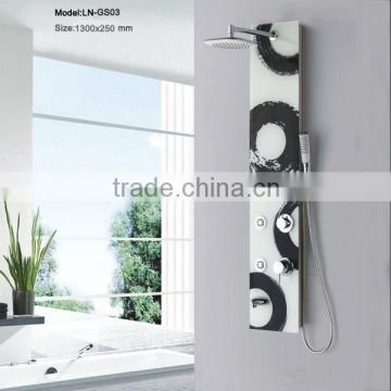 Glass Shower Panel with modern design GS-03