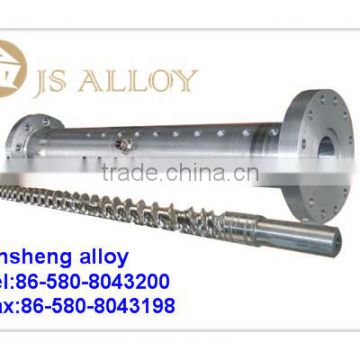 Cold/Hot feed rubber extruder screw and barrel from China