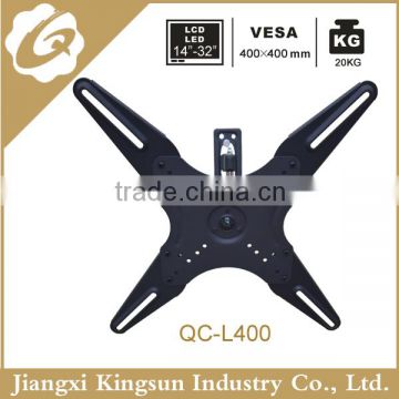 Easy Installation cold rolled steel Rotating Arm Retractable Tilt UP and Down LCD Plasma TV Wall Mount