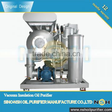 VF Series Vacuum Transformer Oil Purifier with High precision Filtering System