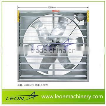Leon series high quality big airflow wall mounted exhaust fan