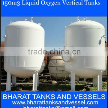"150m3 LIquid Oxygen Vertical Tanks"